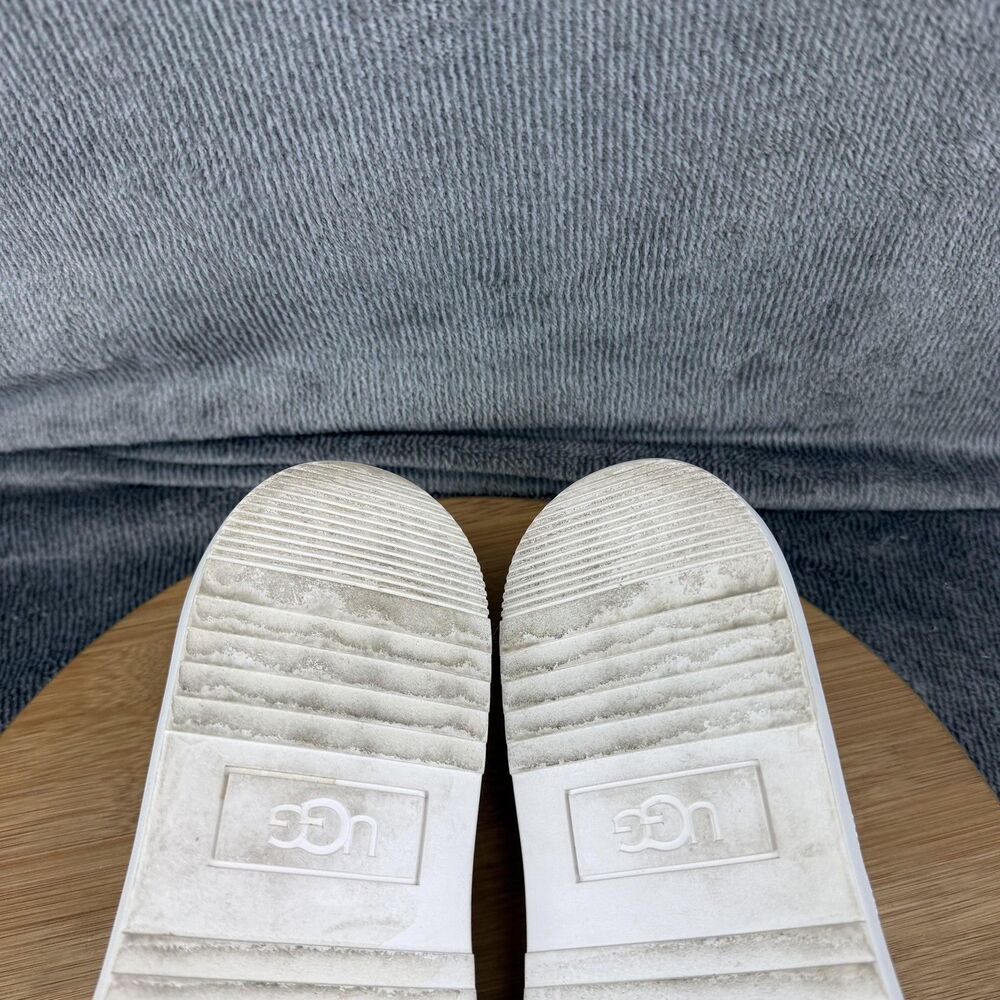 UGG White and Tan Sneakers - Picture 9 of 11
